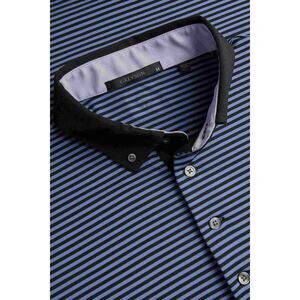 Greyson Quogue Polo, Golf, Sportswear, 8 Way Stretch Seahorse/Blue, Mens Sz L